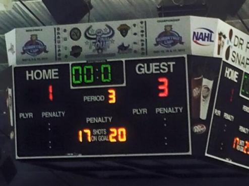 Bruins beat Brahmas in Game 1