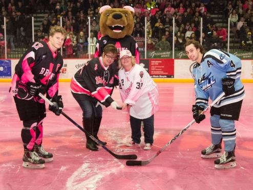 Bruins set Pink Night Record, Raise $40K+ for Cancer Research