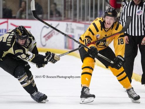 Bruins Top Bobcats in Shootout, Sweep Weekend