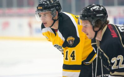 Stefka Scores Late But Bruins Fall to Bobcats