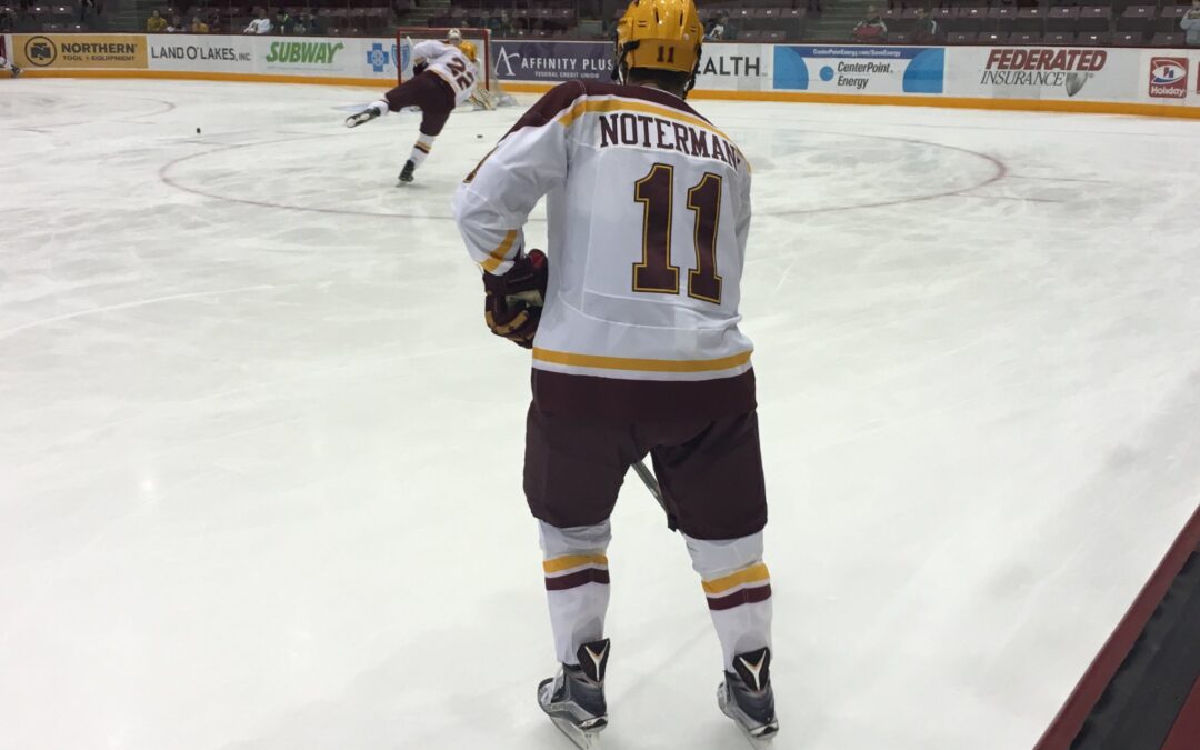 BRUINS ALUMNI REPORT: Notermann Makes Gopher Debut