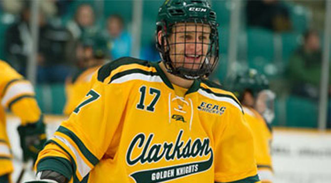 Bruins Alumni Report: Sturm, Kielly lead Clarkson