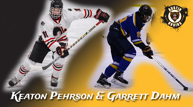 BRUINS TENDER DAHM, PEHRSON