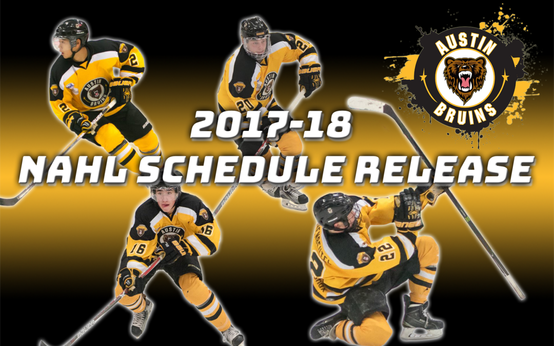 2017-18 Schedule Released