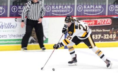 Posa Extends Streak in Bruins Afternoon Loss