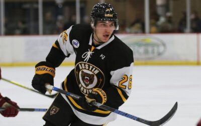 Bruins Falter in 5-1 loss to Wings in Aberdeen