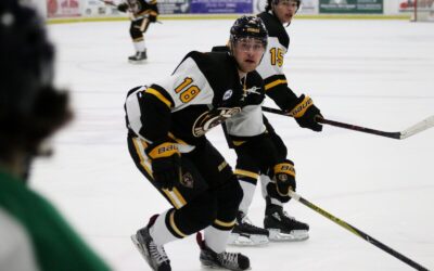 Larkin Nets a Pair and Herbster Gets the Game Winner to Lift Bruins over Magicians, 6-5