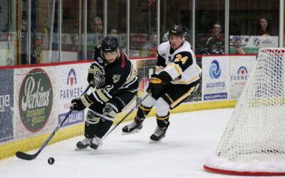 Bobcats Big Third Period and Hot Goaltender Too Much for Bruins to Handle, Austin Falls 5-0