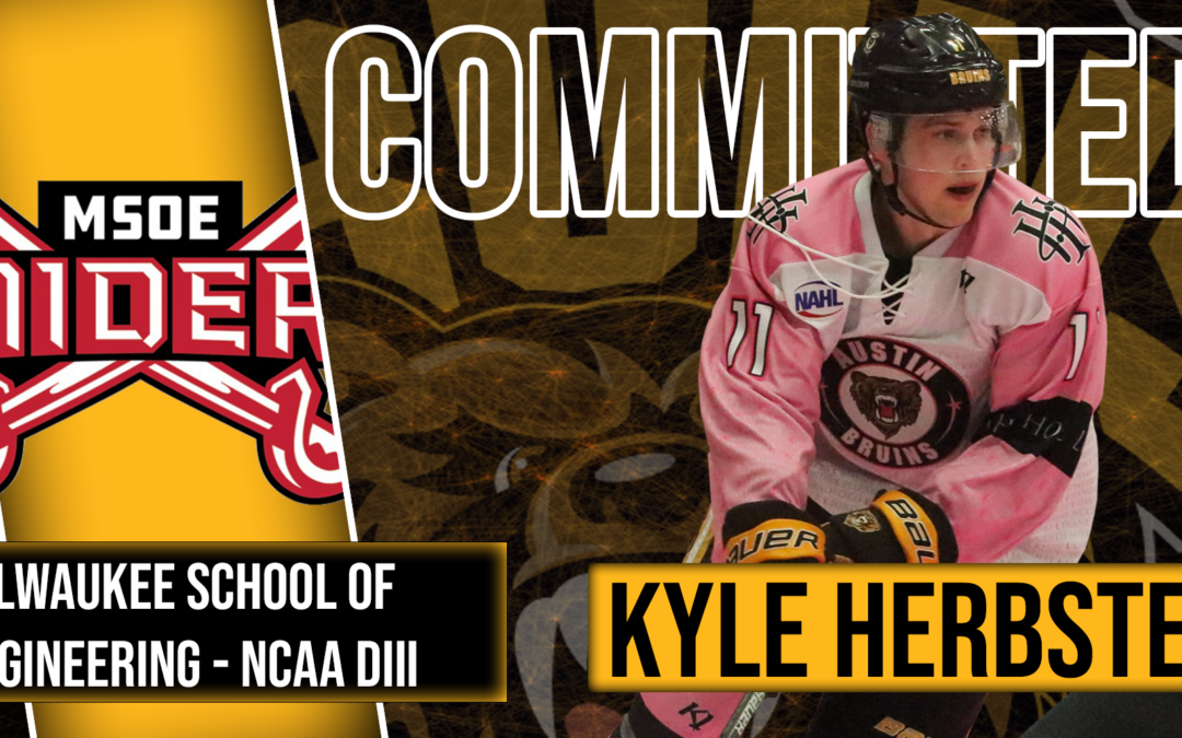 Kyle Herbster Commits to Milwaukee School of Engineering