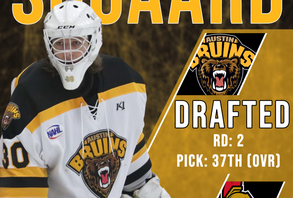 Former Bruins Goalie Sogaard Selected by Ottawa Senators in Second Round of NHL Entry Draft