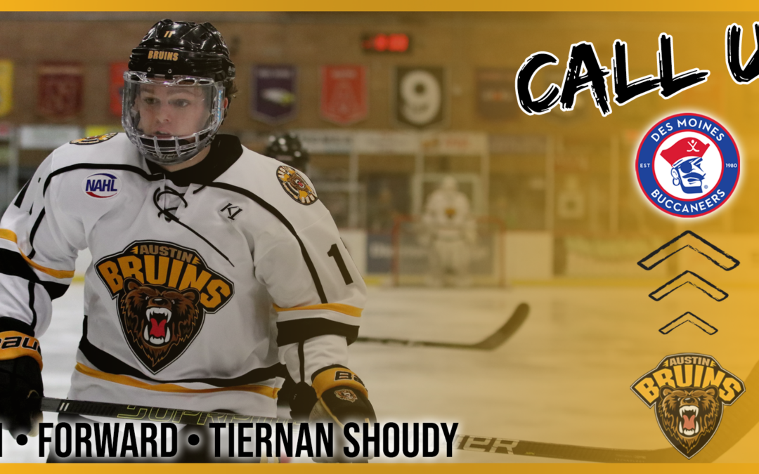 CALL UP: Tiernan Shoudy to Play for Des Moines of the USHL