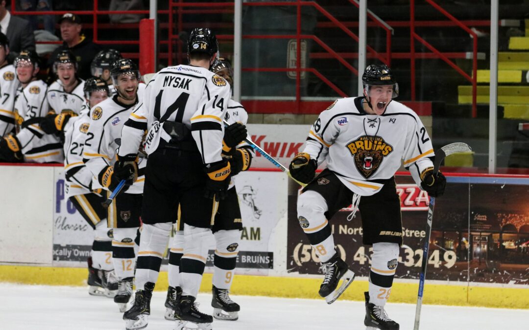 Bruins Pummel Blizzard, 5-2