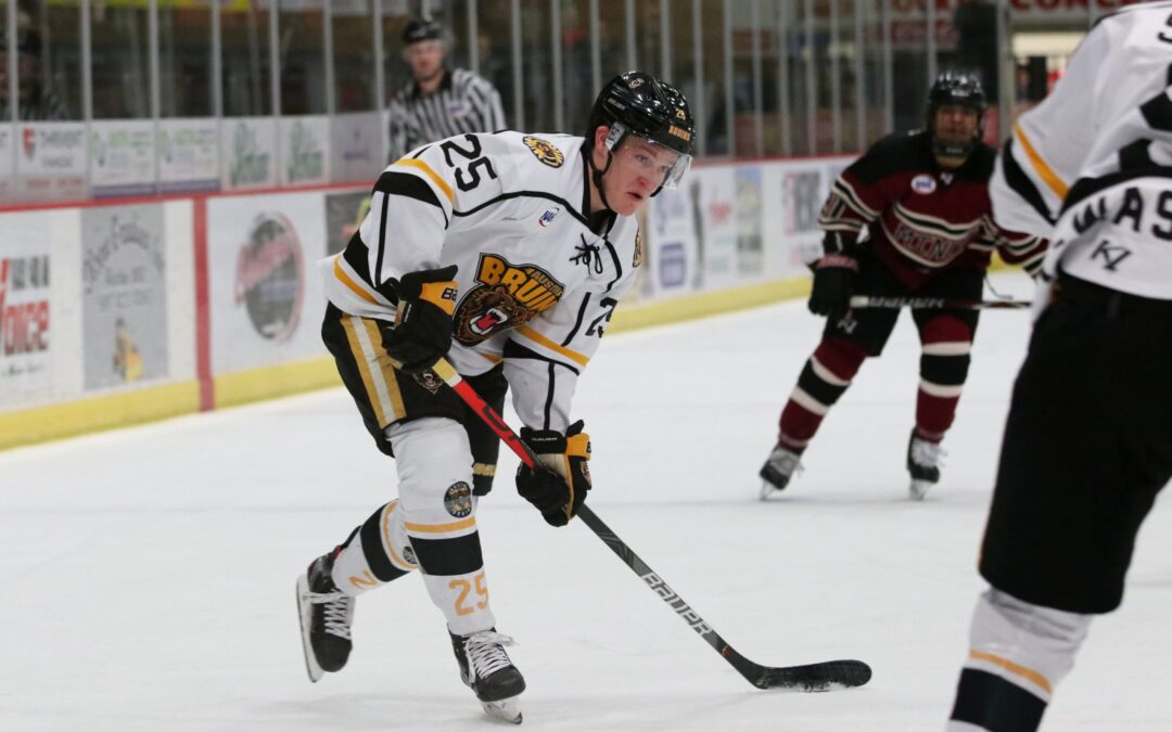 Bruins Rebound with Gutsy Win Over Minot, 3-2