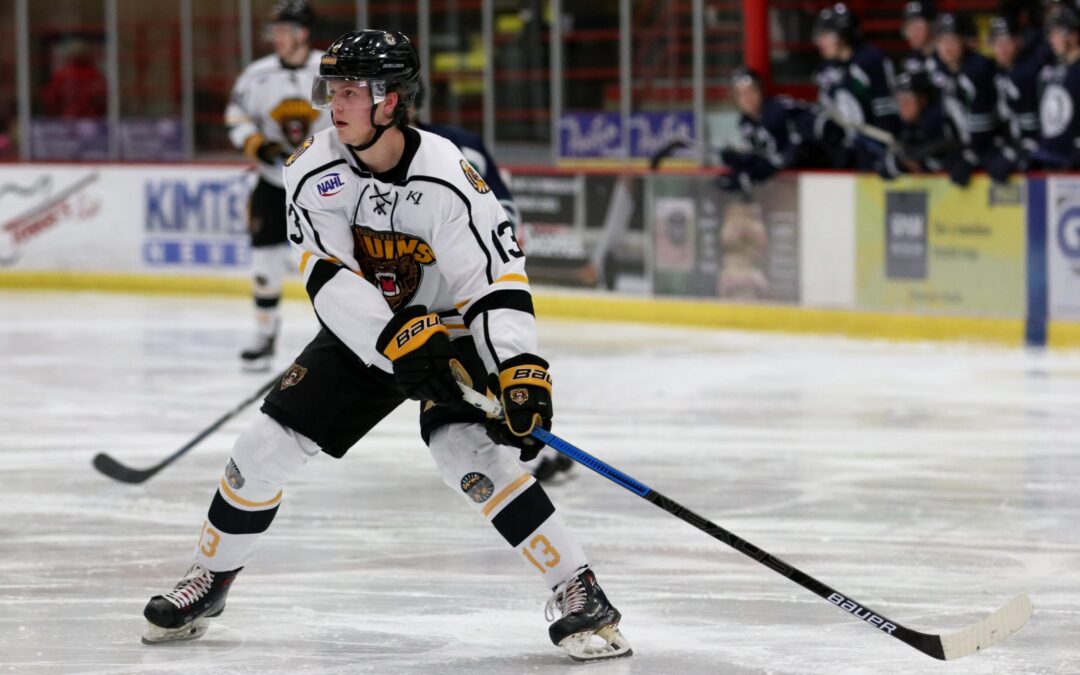 Bruins Drop Close One to Bismarck, 3-2