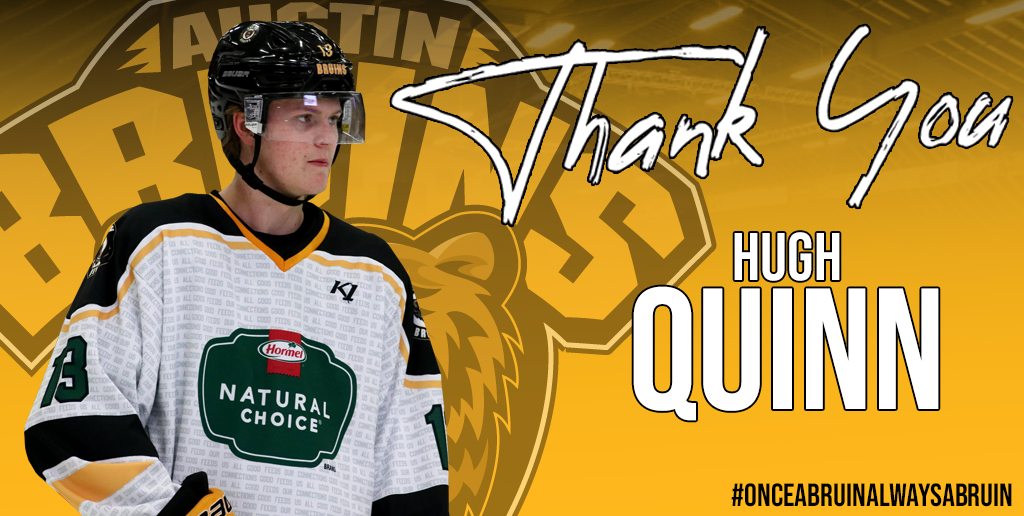 Thank You, Hugh Quinn!