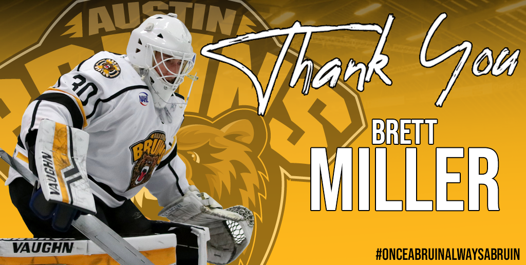 Thank You, Brett Miller!