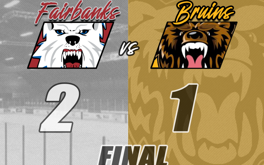 Tight Battle Goes to Fairbanks, 2-1