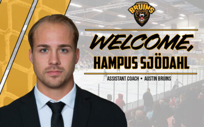 Bruins Welcome Hampus Sjödahl as New Assistant Coach