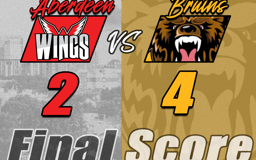 Business Trip Complete as Bruins Complete Sweep of Aberdeen