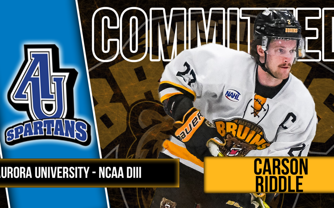 Carson Riddle Announces Collegiate Commitment to Aurora University