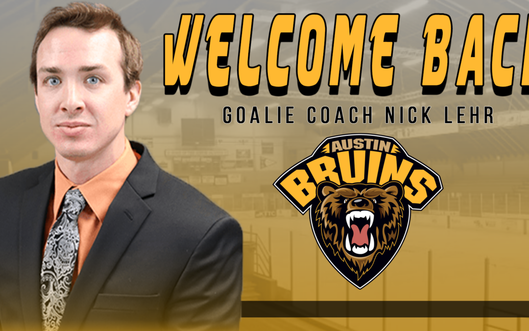 Former Bruin Nick Lehr Returns as Goaltending Coach