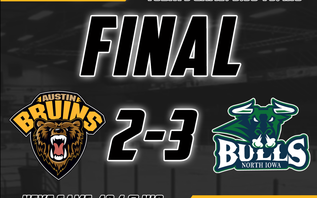 Bruins Suffer First Regulation Loss of Season, Fall 3-2 to North Iowa