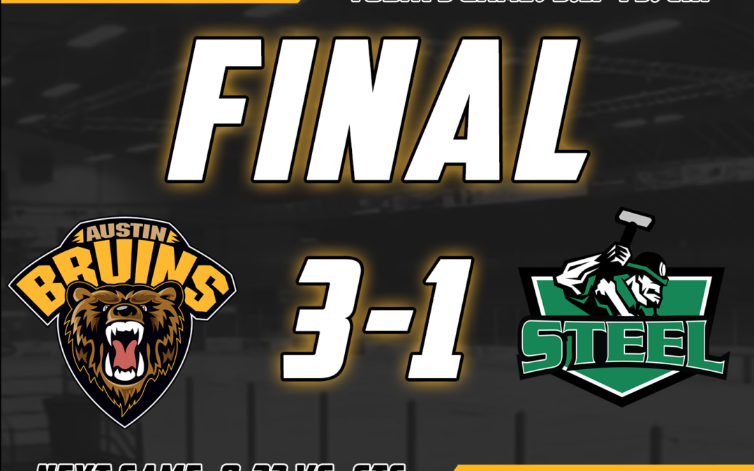 Bruins Finish the Showcase Flawlessly, Beat Chippewa 3-1