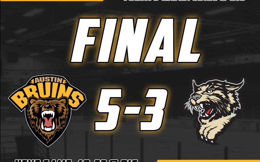 Jackson Luther’s Multi-Point Night Propels Bruins to 5-3 Win over Bobcats