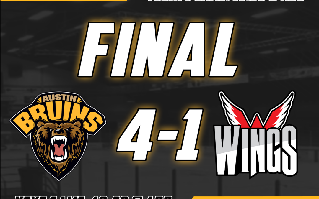 Wiemken’s 33 Save Performance Backstops Bruins to 4-1 Win