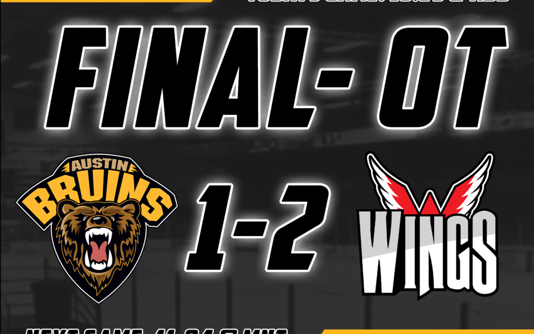 Bruins Fall in Overtime on Saturday Night, Take Three of Four Possible Points.