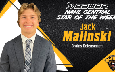 Malinski Named Bauer Central Star of the Week