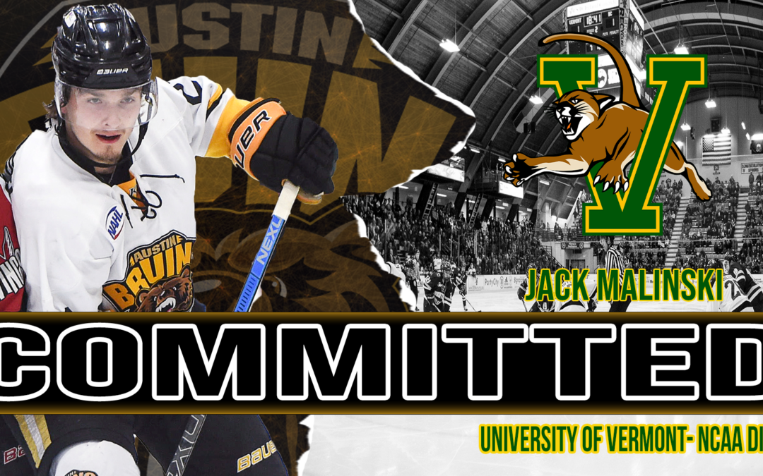 Jack Malinski Announces Commitment to the University of Vermont