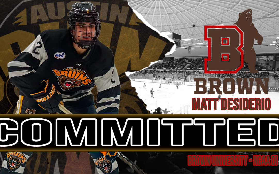 Matt Desiderio Announces Commitment to Brown University