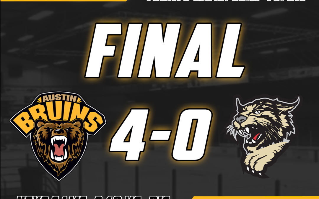 Wiemken’s 18-Save Shutout Leads Bruins to 4-0 Win