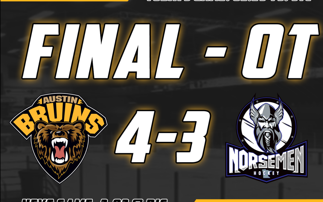 Dylan Cook’s Overtime Winner Secures Weekend Sweep of St. Cloud