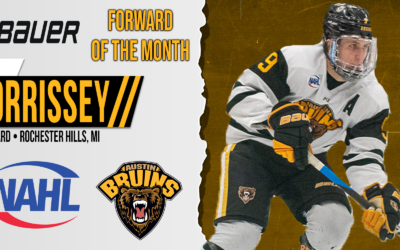 Gavin Morrissey Named Bauer Forward of the Month