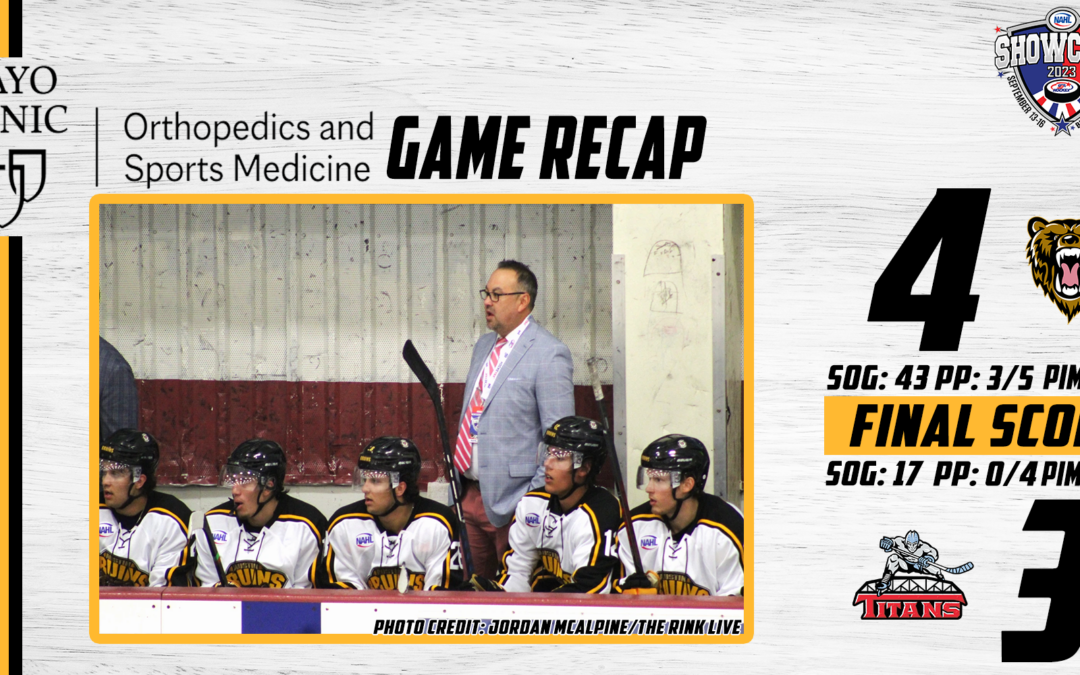 Furuseth’s Late Power Play Goal Springs Bruins over Titans