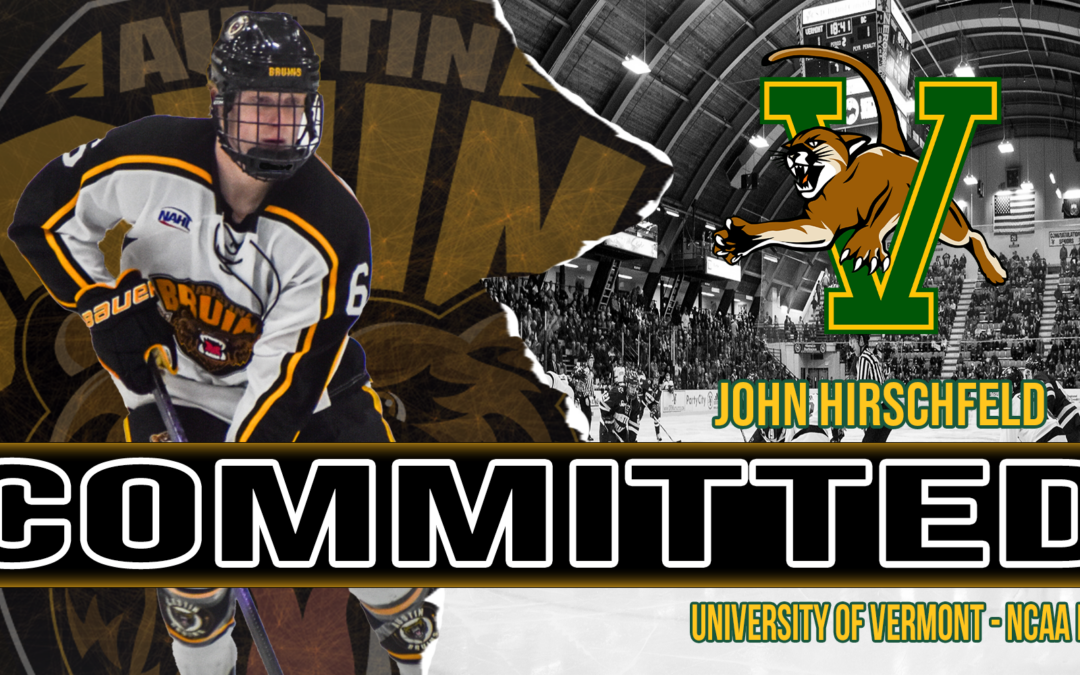 John Hirschfeld Announces Commitment to University of Vermont