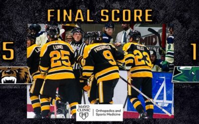 Bruins Win Season Opener 5-1 Against Bulls
