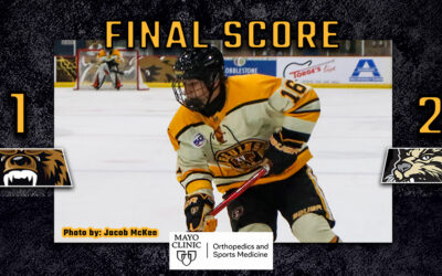Bobcats Edge Bruins with Last-Minute Goal in Defensive Battle
