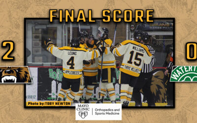 Bruins Blank Shamrocks 2-0