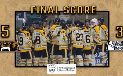 Bruins Best Norsemen 5-3 in Series Finale