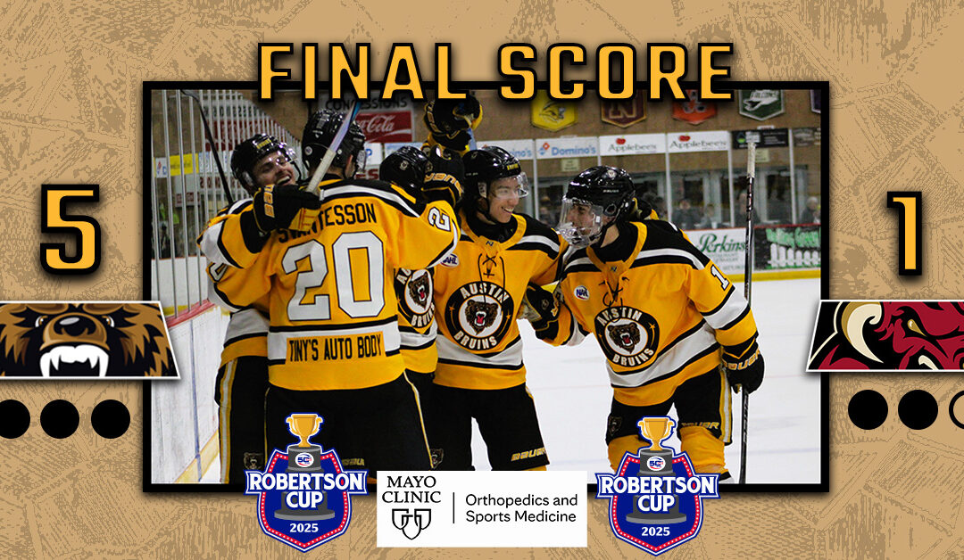 Bruins Advance to Central Division Final After 5-1 Win Over Minot