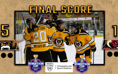Bruins Advance to Central Division Final After 5-1 Win Over Minot