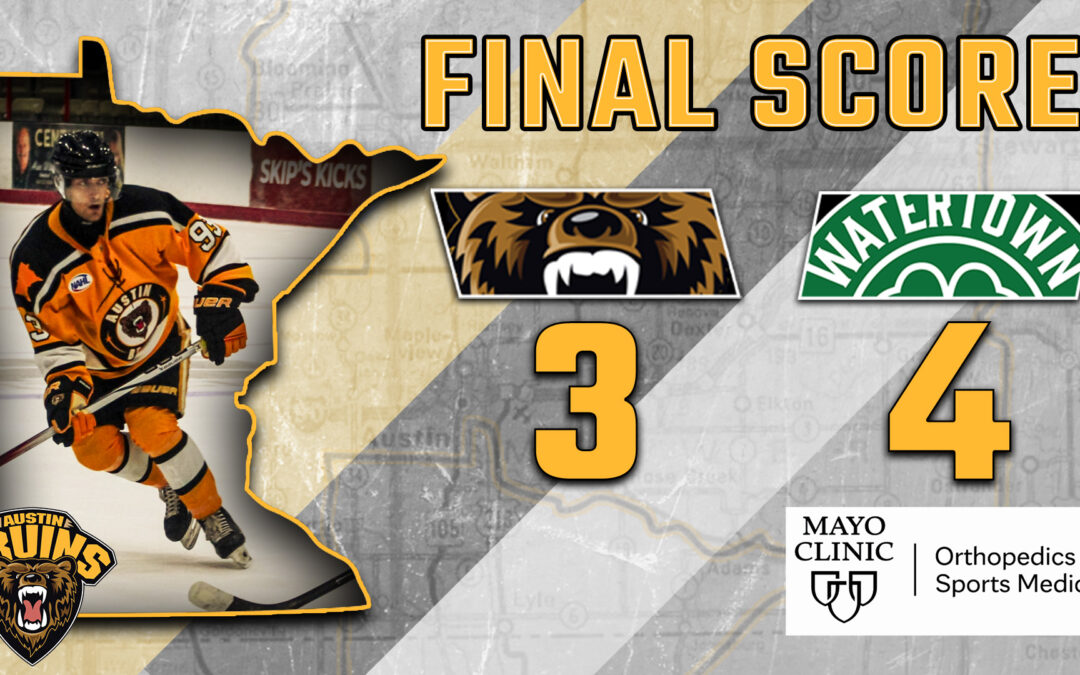 Marshchanok scores two as Bruins fall to Shamrocks 4-3