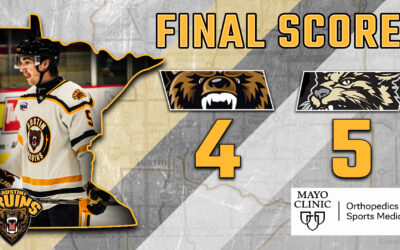 Bruins Fall in Back and Forth Battle Saturday Night