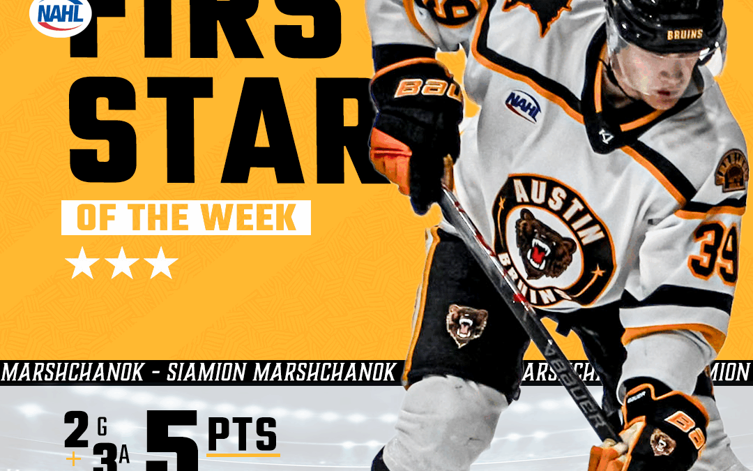 Marshchanok Earns First Star of the Week Honors