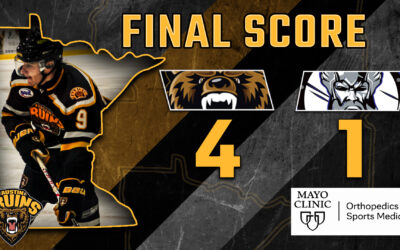 Bruins Win Seventh Straight With 4-1 Win In St. Cloud