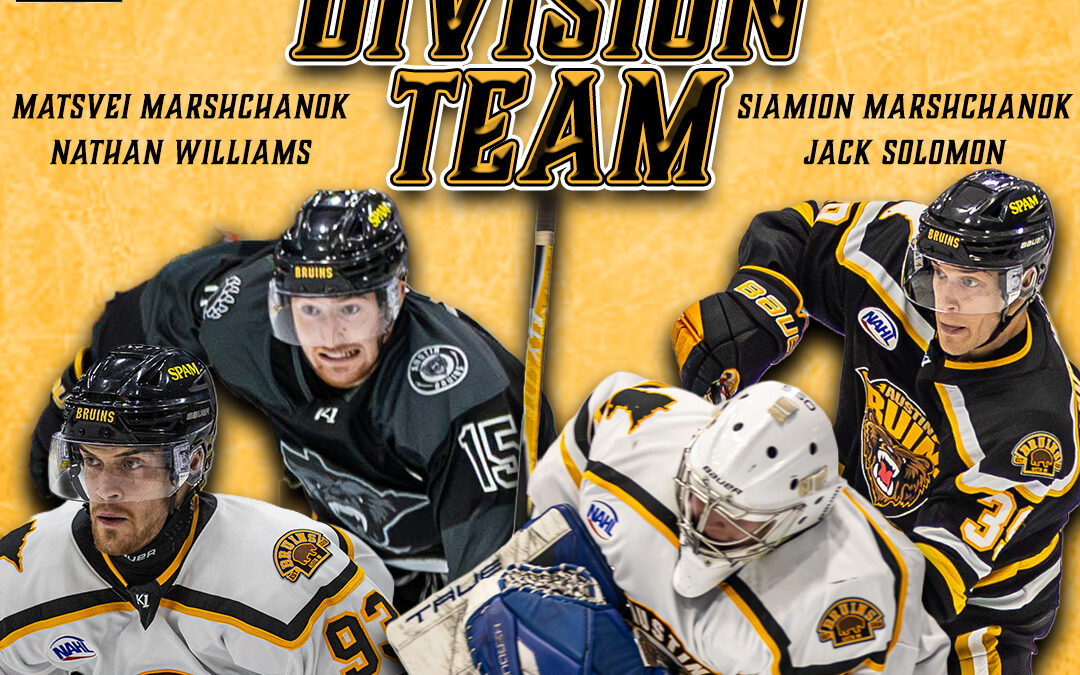 Four Bruins Named to All Central Division Team