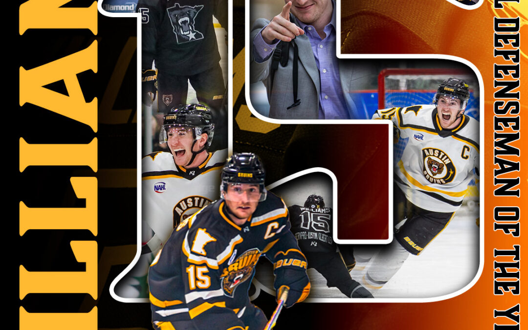 Nathan Williams Named NAHL Defenseman of the Year